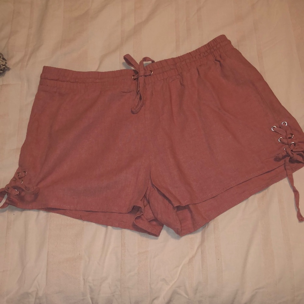 boutique pink shorts (worn twice)
